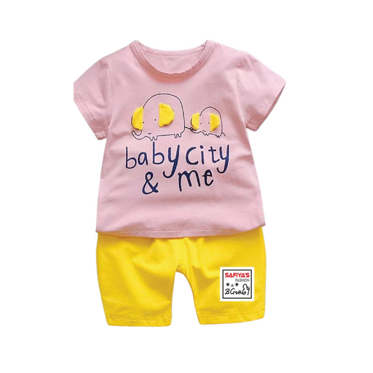 Baby& kids 2 pcs  T-Shirt Set | Soft Cotton | Hit for Summer – Kiddy Choice