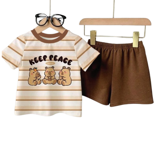 Baby& kids 2 pcs  T-Shirt Set | Soft Cotton | Hit for Summer – Kiddy Choice