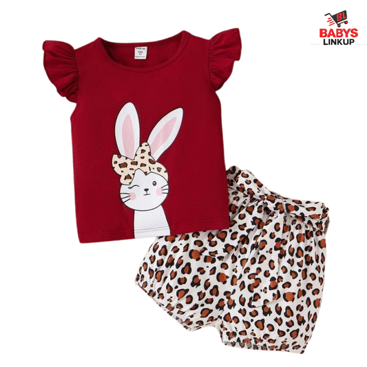 Top & Shorts Set  printed T-Shirt Set | Soft Cotton | Hit for Summer   (6 M– 6 Years)