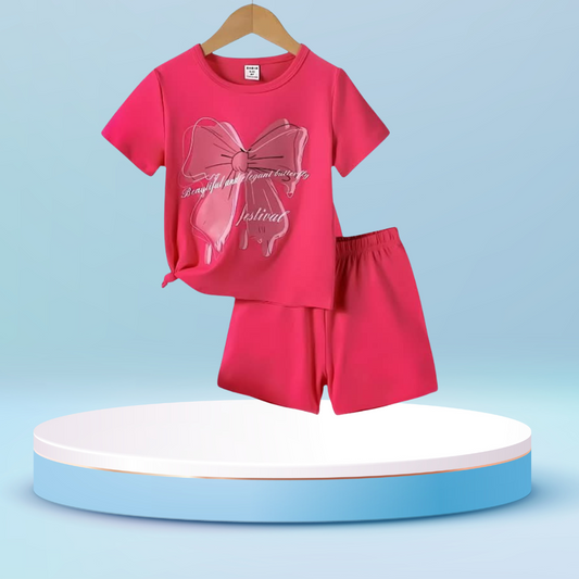 Bou printed T-Shirt Set | Soft Cotton | Hit for Summer